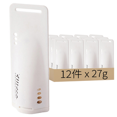 吸濕防潮去味除臭香氛盒2件組 簡約白 茉莉花香, 27g, 6組