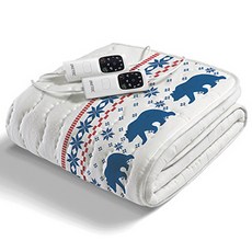 IMETEC 高級棉電毯 IMS-83​​2, 雙 (137 x 150 厘米), 混合顏色