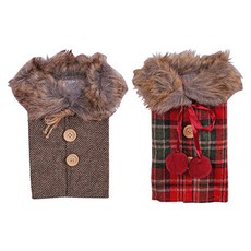 EUMES 聖誕節年末派對紅酒套2件組, 混合色, 1套