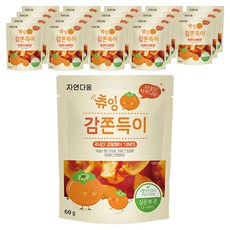 자연다움 츄잉 감쫀득이, 20개, 60g