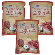 일년래래 중국산 김치용 고춧가루, 1kg, 3개