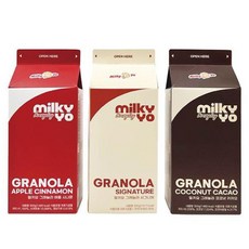 Milky yo 格蘭諾拉椰子可可麥片, 1盒, 300g