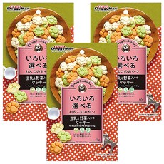 DoggyMan 多格漫 犬用豆乳消臭餅乾, 野菜風味, 60g, 3包