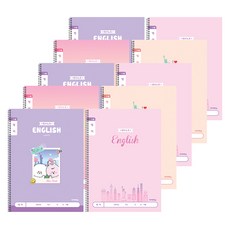 ibis 小學超薄寬行英文筆記本 12177 4款設計, 10個, 隨機出貨