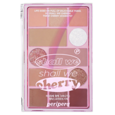 peripera ALL TAKE 玩色眼影盤, 02 粉嫩櫻桃盤, 1個