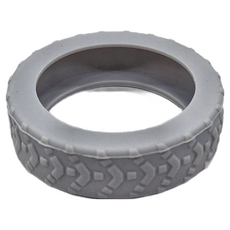 行李箱輪子保護套 Set 8個 適用於5-7cm的輪子, 5.2 x 1.2cm, 灰色