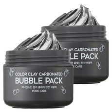 G9SKIN 彩色泥碳酸泡泡面膜 100ml, 1罐, 2罐