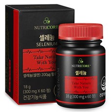 NUTRICORE 硒補充錠, 18g, 1罐