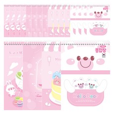 PENPIA 2000 無線女童用綜合本, 隨機出貨, 20個