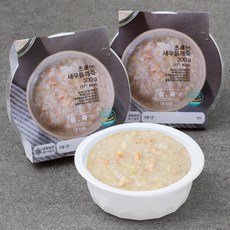 섬죽 초록눈 새우들깨죽 (냉장), 300g, 3입