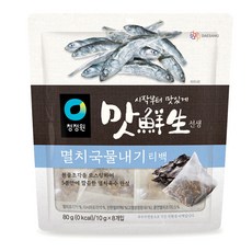 清淨園 味鮮生鯷魚高湯包, 10g, 8包