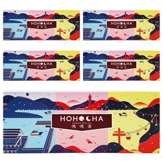 HOHOCHA 喝喝茶 風景立體茶包 Set, 台灣南投縣魚池鄉, 日月潭紅茶, 紅玉 3包 + 阿薩姆 2包 + 紅韻 2包 + 山茶紫芽 2包, 5盒