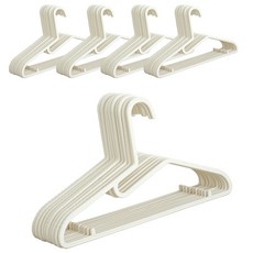 BONOHOUSE 無痕防滑衣架, 乳白色, 50入