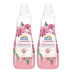 熊寶貝 香水精華柔軟護衣精 典雅玫瑰 中和衣物異味, 700ml, 2瓶