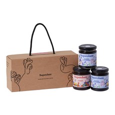 SuperJam 草莓 212g + 藍莓 212g x 2p Set, 1組