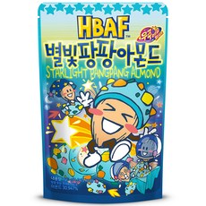 HBAF 杏仁果 星光跳跳糖味, 190g, 1包