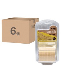 N次貼 牛皮紙便條紙捲 50mmx10M, 格線, 6個, 1捲