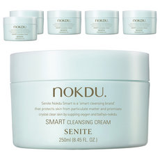 Koreana Senite 綠豆智能潔面霜, 250ml, 6個