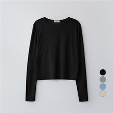 앤니즈 여성용 통기성 에센셜 긴소매 티셔츠