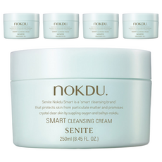 Koreana Senite 綠豆智能潔面霜, 250ml, 5個