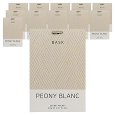 바스크 사쉐 시크릿포켓 방향제, 22g, 12개, 피오니블랑