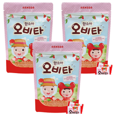 함소아 오비타 츄어블캔디, 71.5g, 3개