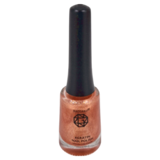 BAOGAAO 5合1角蛋白晶彩指甲油 11ml 強化指甲 持久亮麗, 閃亮珊瑚, 1瓶