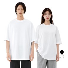 네이븐 남녀공용 20수 오버핏 반팔티 NA3OT