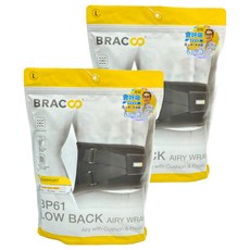 BRACOO 奔酷 仿生骨曲線彈力支撐護腰 BP61, 2個
