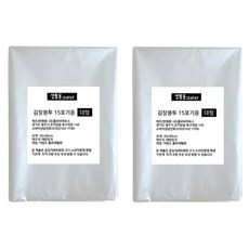 Saenghwaleulgeurida 泡菜用透明塑膠袋, L號(約15顆), 10枚, 2包