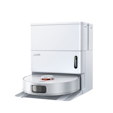 JONR 로봇청소기 T5 PRO GEN 2 열풍건조 자동세척 올인원 자동먼지비움, 화이트