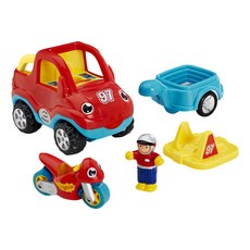 WOW Toys 驚奇玩具 Race E 馬可的摩托車隊, 1組