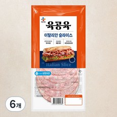 육공육 이탈리안 슬라이스, 80g, 6개