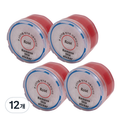 아쿠아듀오 샤워기 헤드 SF-580VT & 980VT & 815 & 850 전용 3차 비타민 리필 필터, 12개, 장미