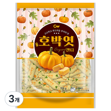 청우식품 호박엿캔디, 350g, 3개