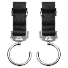 마니또 스타일러 유모차 걸이 고정형, 실버 + 블랙, 2개