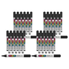 PENMAX 白板筆 209, 黑色的, 48個