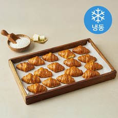 청아냉동식품 쥬르드뱅 로얄버터 미니 크로와상 완제 24개입 (냉동), 408g, 1개