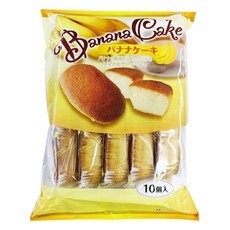 Shiawasedou 幸堂 香蕉蛋糕 10個裝, 1個, 185g
