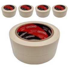 오공 마스킹테이프 25mm x 40m, 10개