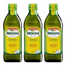 MONINI Oils 經典特級初榨橄欖油, 500ml, 3瓶