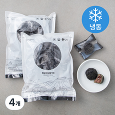 제주떡집 흑임자 오메기떡 (냉동), 40g, 10개입, 4개