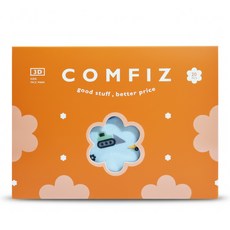 COMFIZ 康菲 小童3d醫療 3~7歲, 1盒, 捍衛戰士 藍綠色, 20片