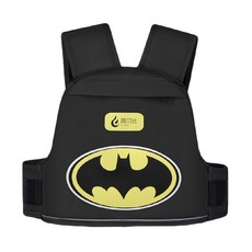 Batman 蝙蝠俠 高質感加厚兒童機車安全帶 升級版 黑色蝙蝠俠, 1個