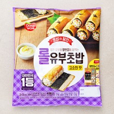 동원 롤유부초밥 고소한맛, 254g, 1개