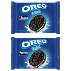 OREO 奧利奧 原味夾心餅乾, 236.25g, 2袋