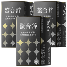 MARUZEN 丸善生技 螯合鋅 促進皮膚健康 維持生殖機能, 350mg, 60顆, 3罐