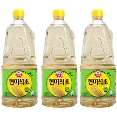 OTTOGI 不倒翁 糙米釀造醋, 1.5L, 3瓶