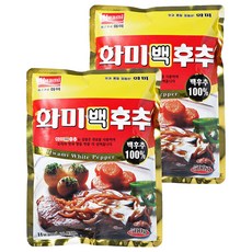 화미 백후추, 500g, 2개