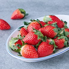GAP 인증 과일진심 산청 한단 장희 딸기 대과, 500g, 1개